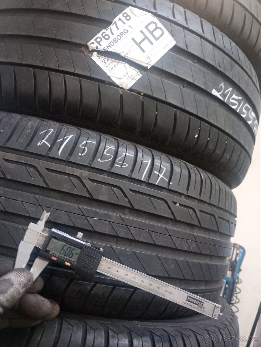 Letní pneu Michelin Bridgestone 215/55 r 17