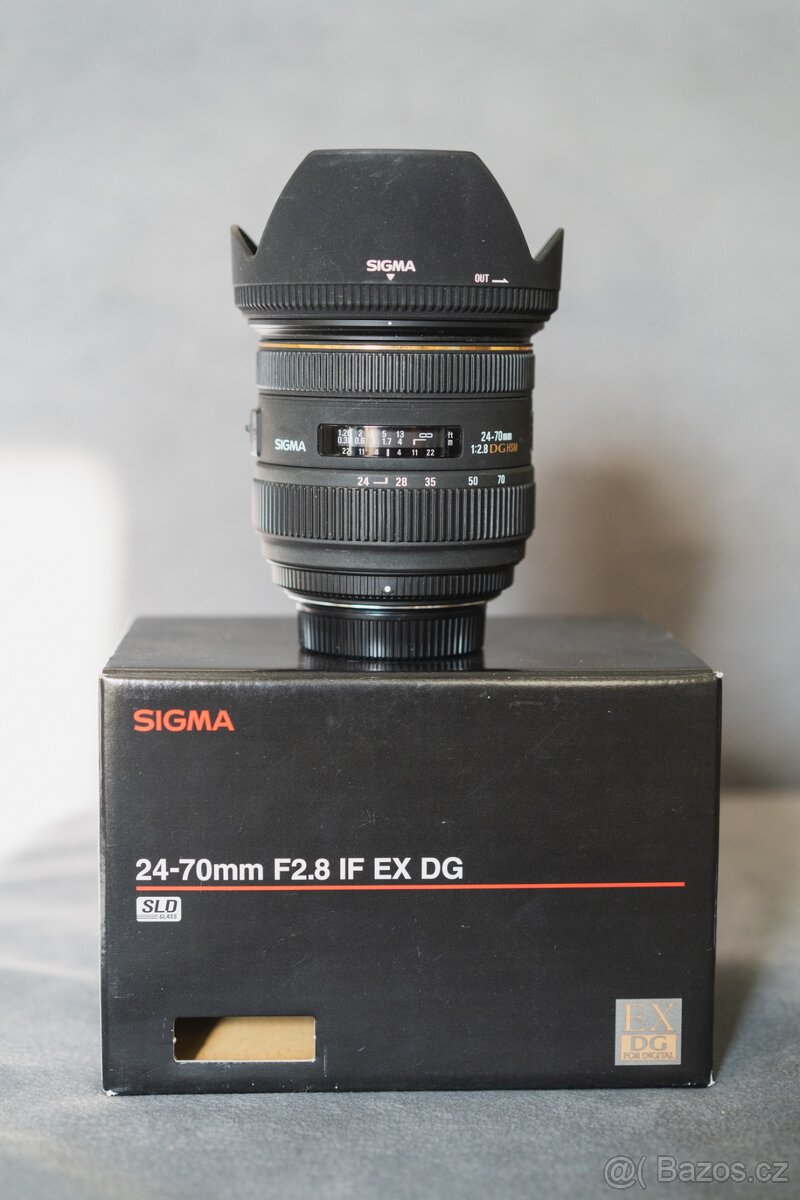 SIGMA 24-70 mm f/2,8 EX DG IF HSM pro Nikon