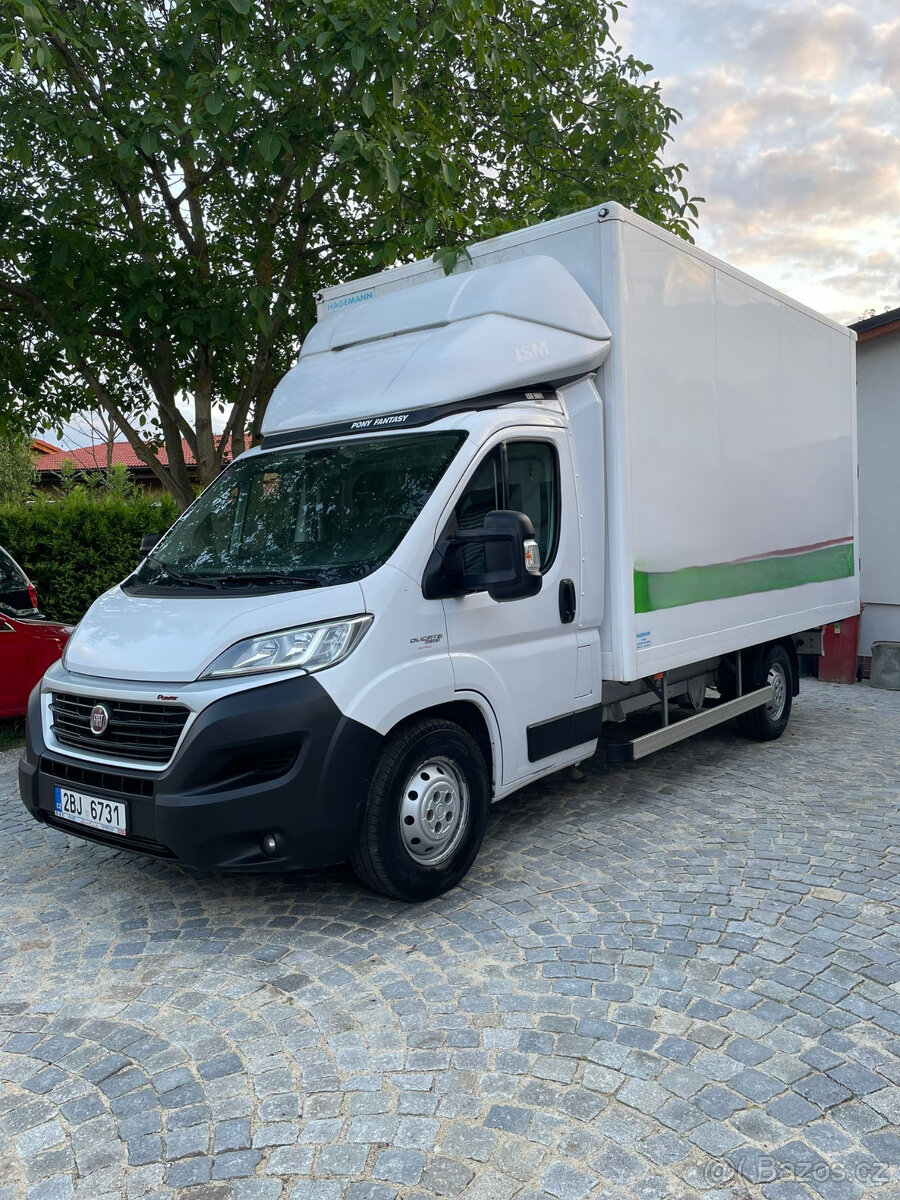 Fiat Ducato 2.3 skříň Euro 6 Bez Ad blue