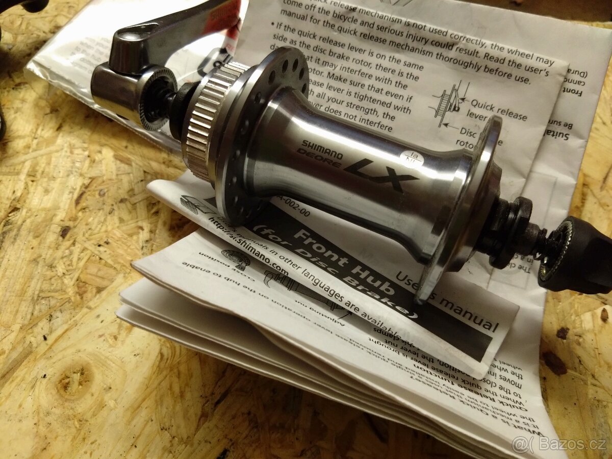 Přední náboj Shimano Deore LX nový