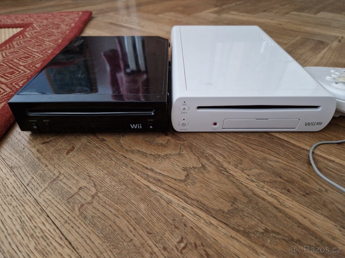 Prodám Nintendo Wii a Nintendo Wii U