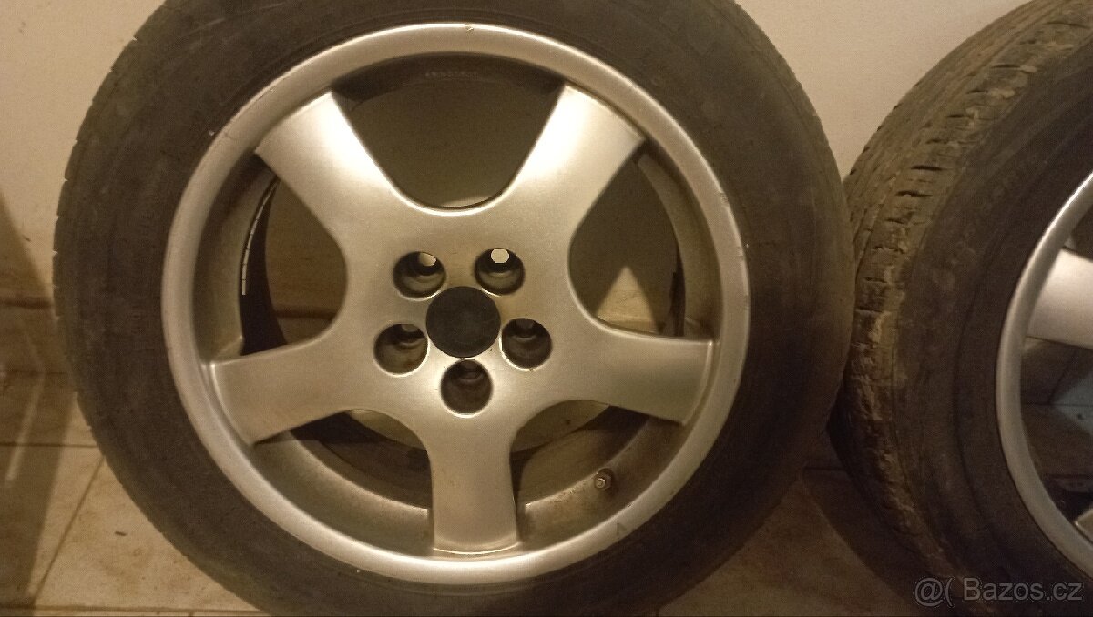 4x ALU KOLA 5x100 BORBET 205/55/16