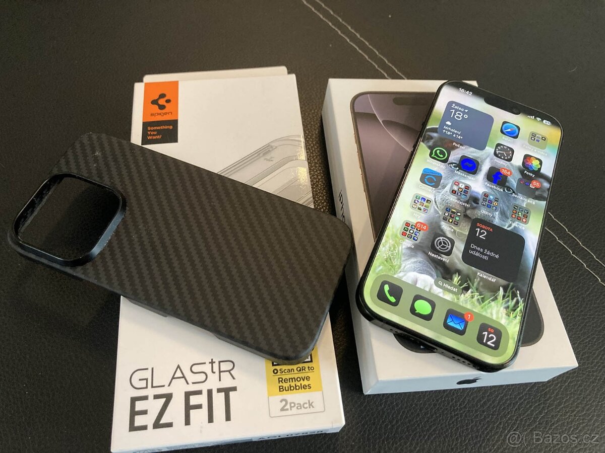 Apple iPhone 16 Pro 128GB černý záruka 03/2028 TOP