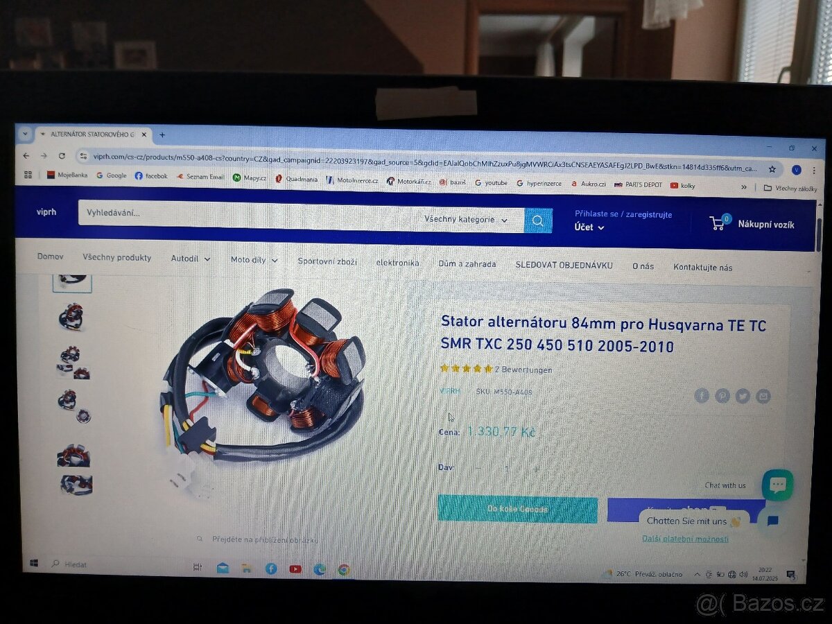 Husqvarna stator zapalování nový