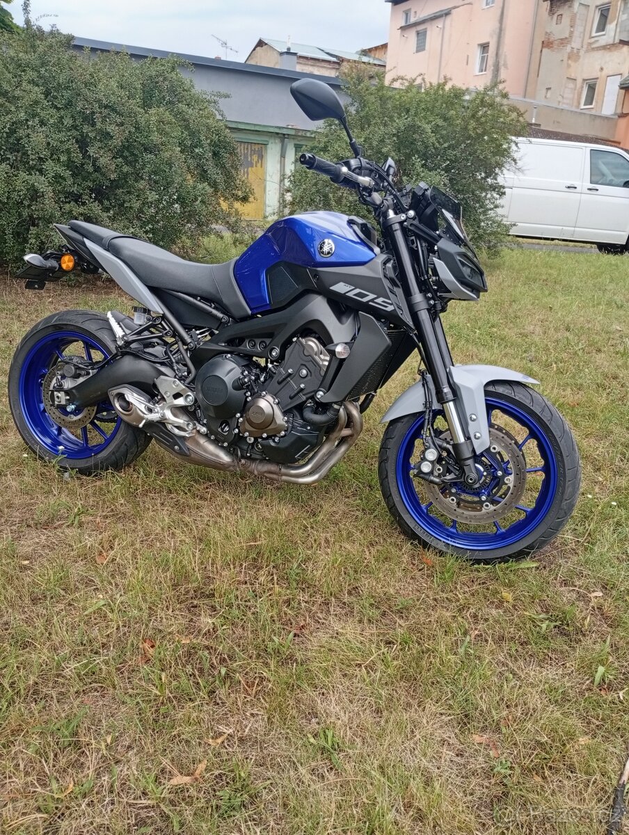 Yamaha mt09 2020 nová v ČR, první majitel