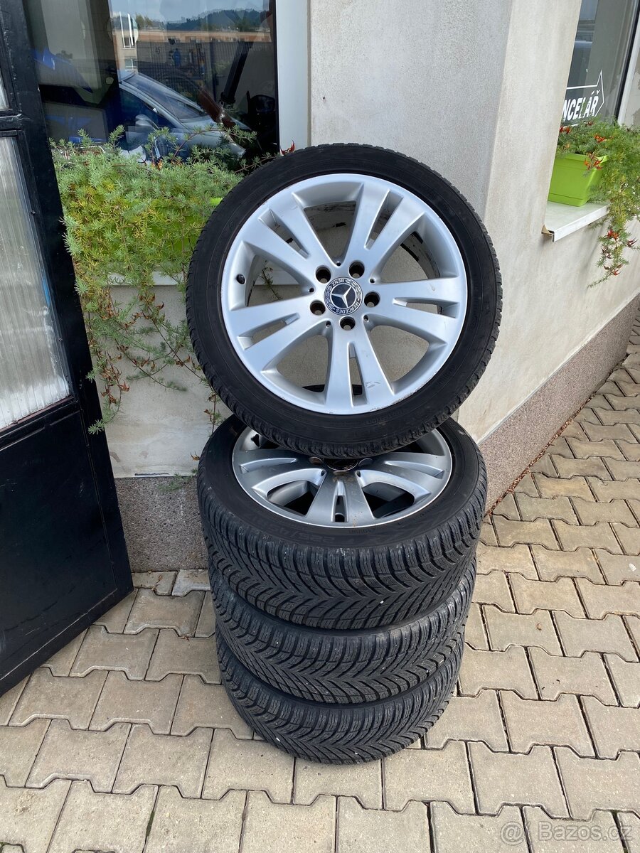 Alu kola Mercedes 5x112, 225/45 r17
