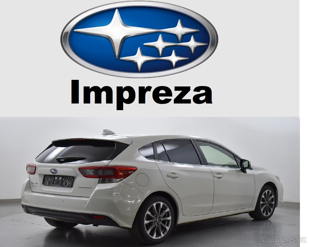 Subaru Impreza 1.6i 4WD 114ps Aut Exclus DPH NAV LED 6/22
