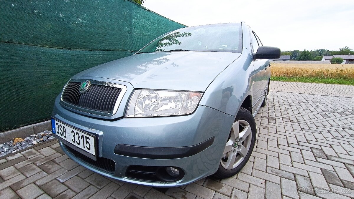 Škoda fabia 1.4 16v najeto 149000km