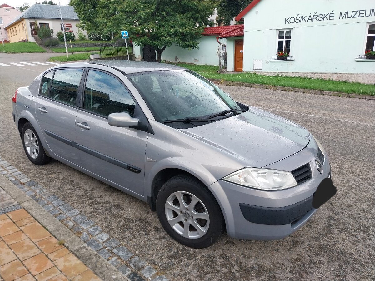 Renault Megane II 1.6i 16v 83kw. Nové Stk. Tažné Zařízení.