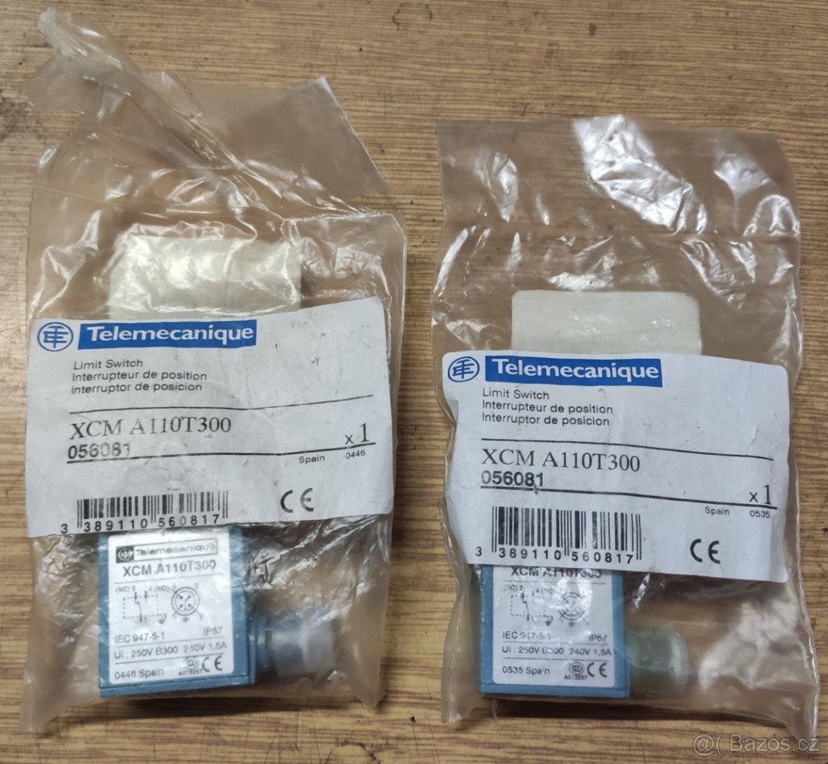 Koncové spínače TELEMECANIQUE XCM-A110T300