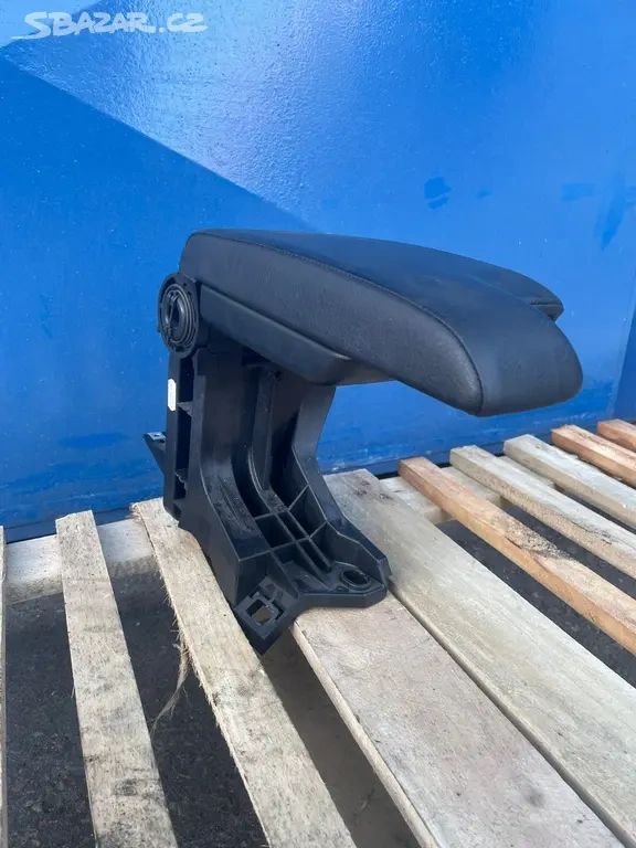 Černá kožená loketní opěrka bmw e46