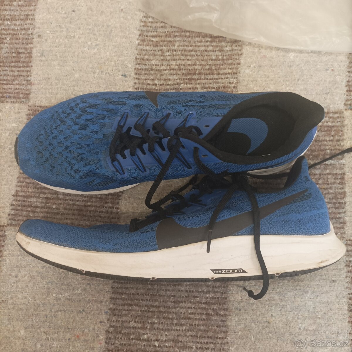 Tenisky NIKE  ZOOM modré UK 12 EUR 47 z