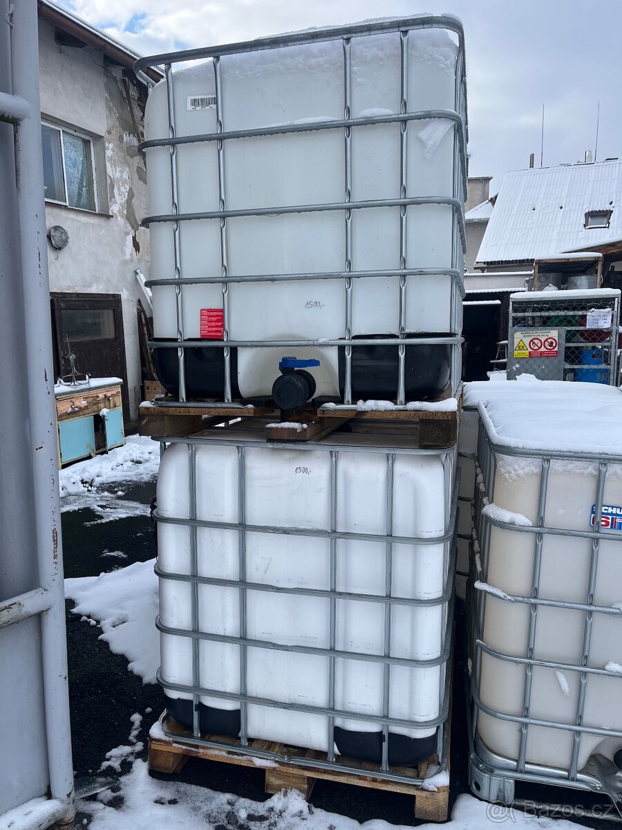 Ibc nádrže 1000L 6 kusů