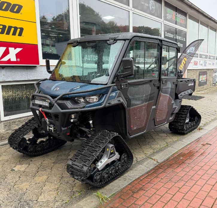 CAN-AM Traxter MAX HD10 XU T ABS MY25 Dusty Navy 6 míst