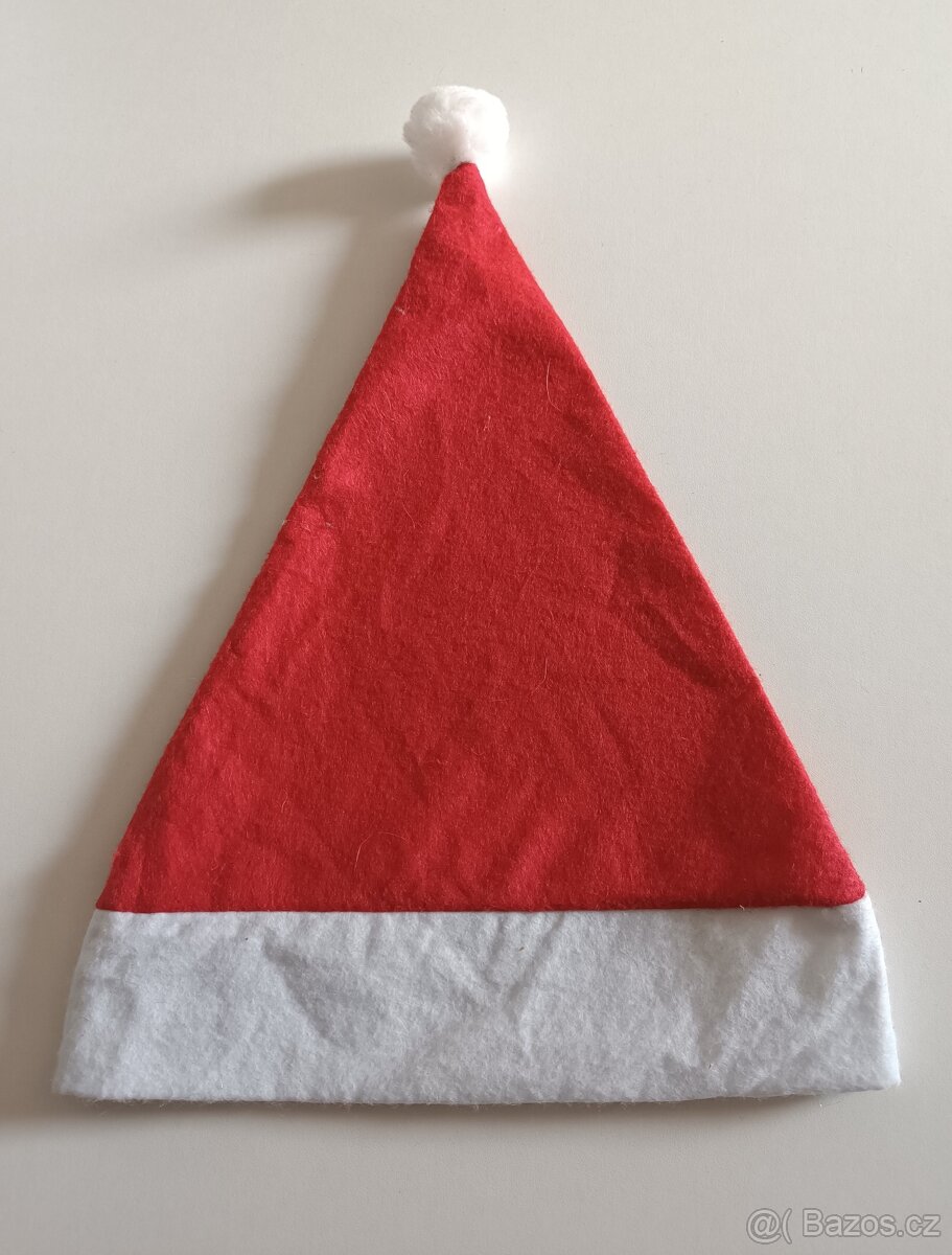 NOVÁ mikulášská čepice Santa Vánoce