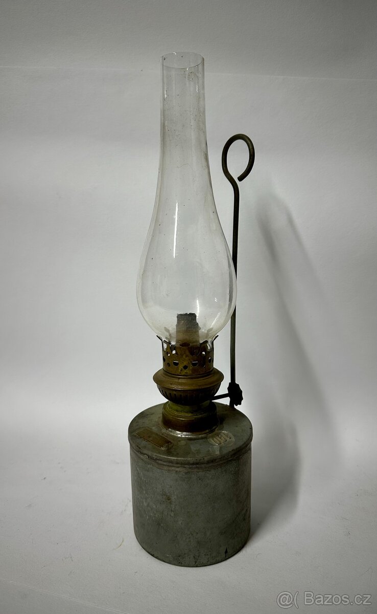 Stará lampa petrolejka TOP stav včetně perfekt stínítka