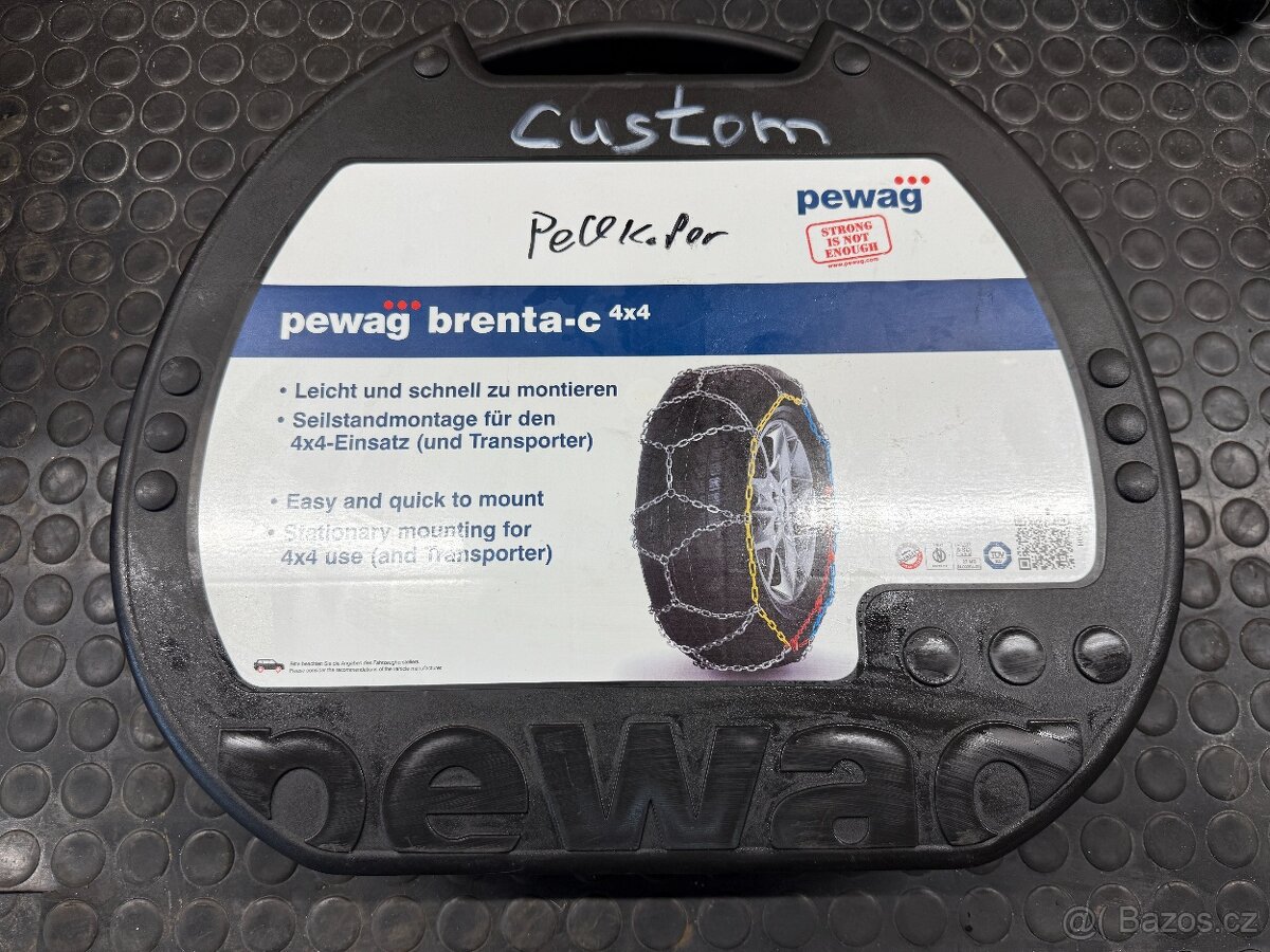 sněhové řetězy PEWAG 2 druhy