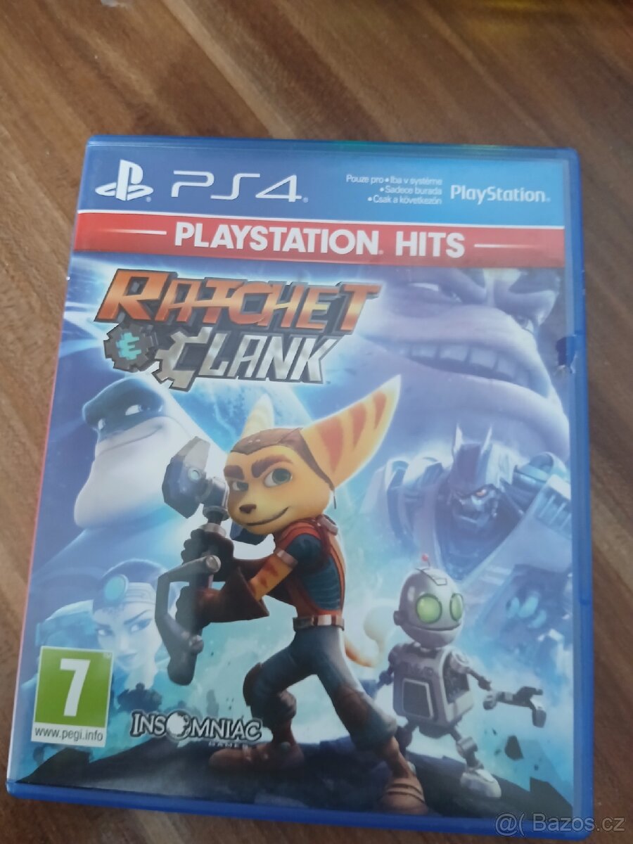 Hra na ps4 (ratchet clank)