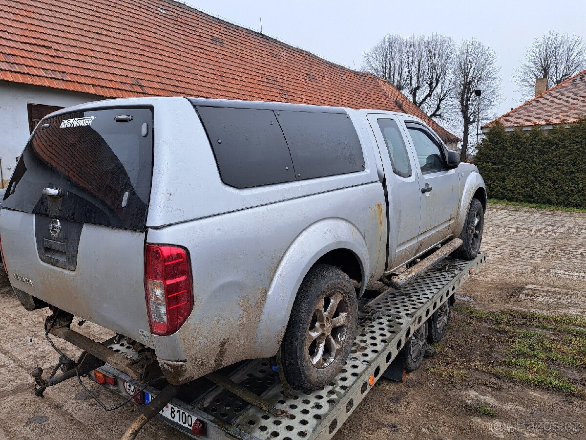 Nissan Navara kingcab díly