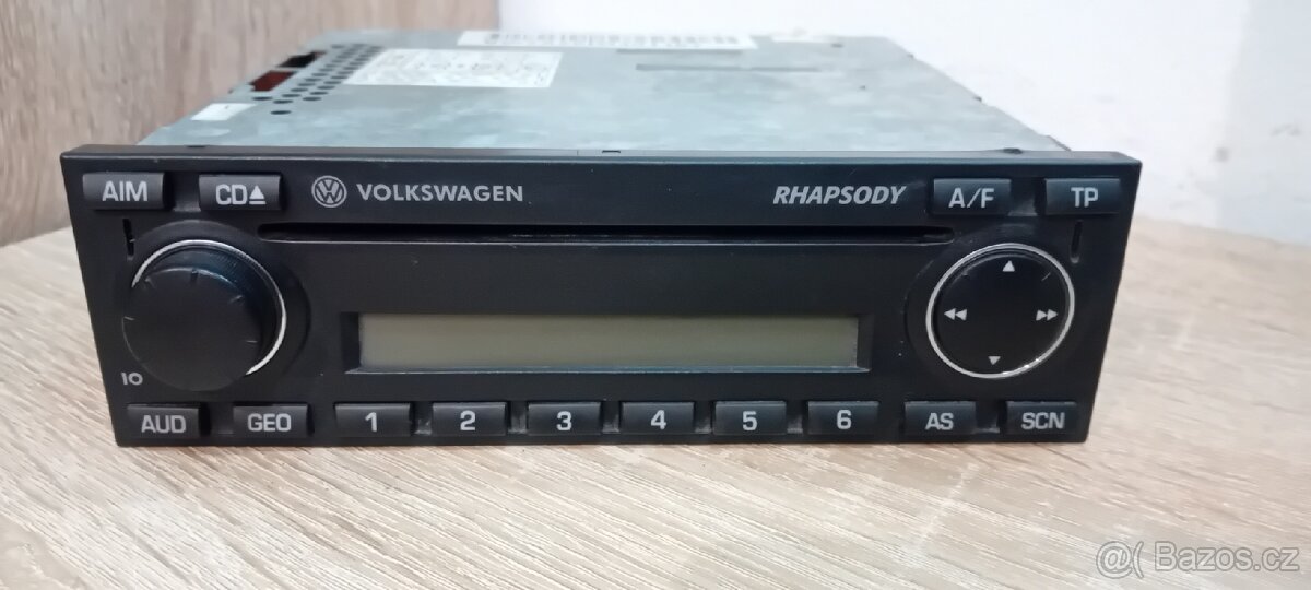 Autorádio Volkswagen Rhapsody