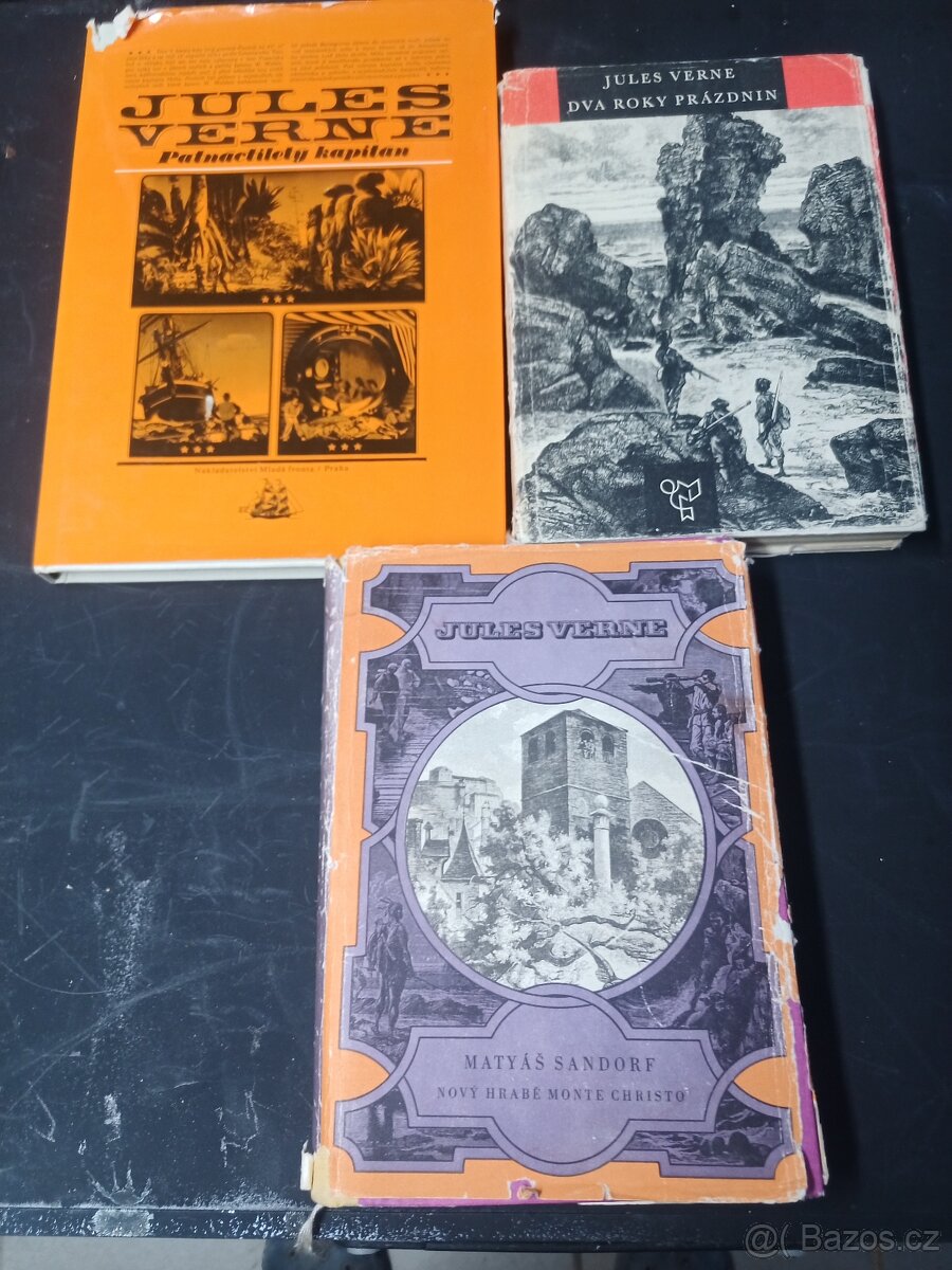Julius Verne, 3 knihy
