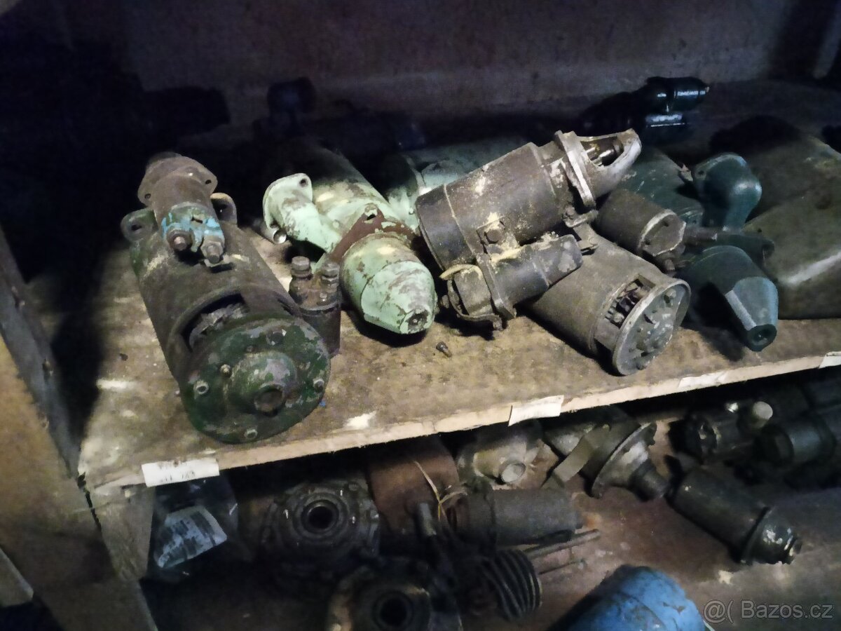 Startéry V3S, LIAZ, Tatra,ifa