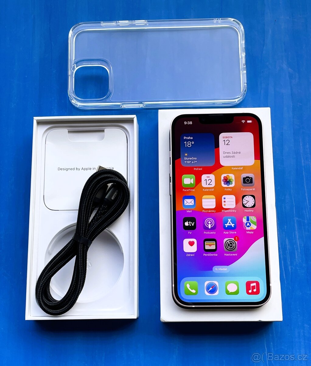 Apple Iphone 13 128GB Pink ✅ NOVÝ STAV / ABSOLUTNĚ TOP ✅