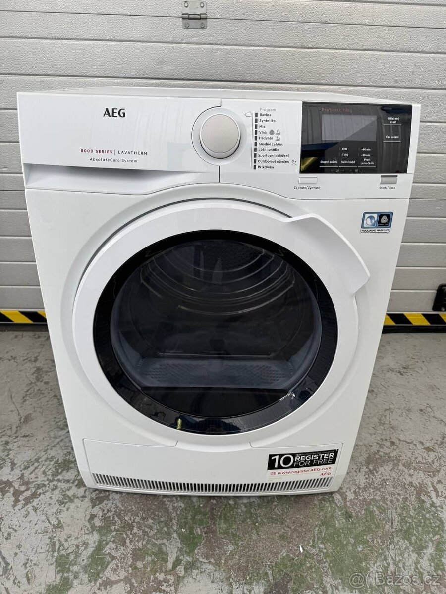 AEG T8DBG48WC 8 kg Zánovní