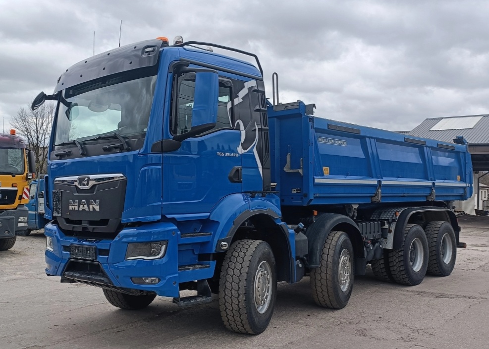 MAN TGS 35.470 - 8x4 – Meiller S3 + Bordmatik – EURO 6