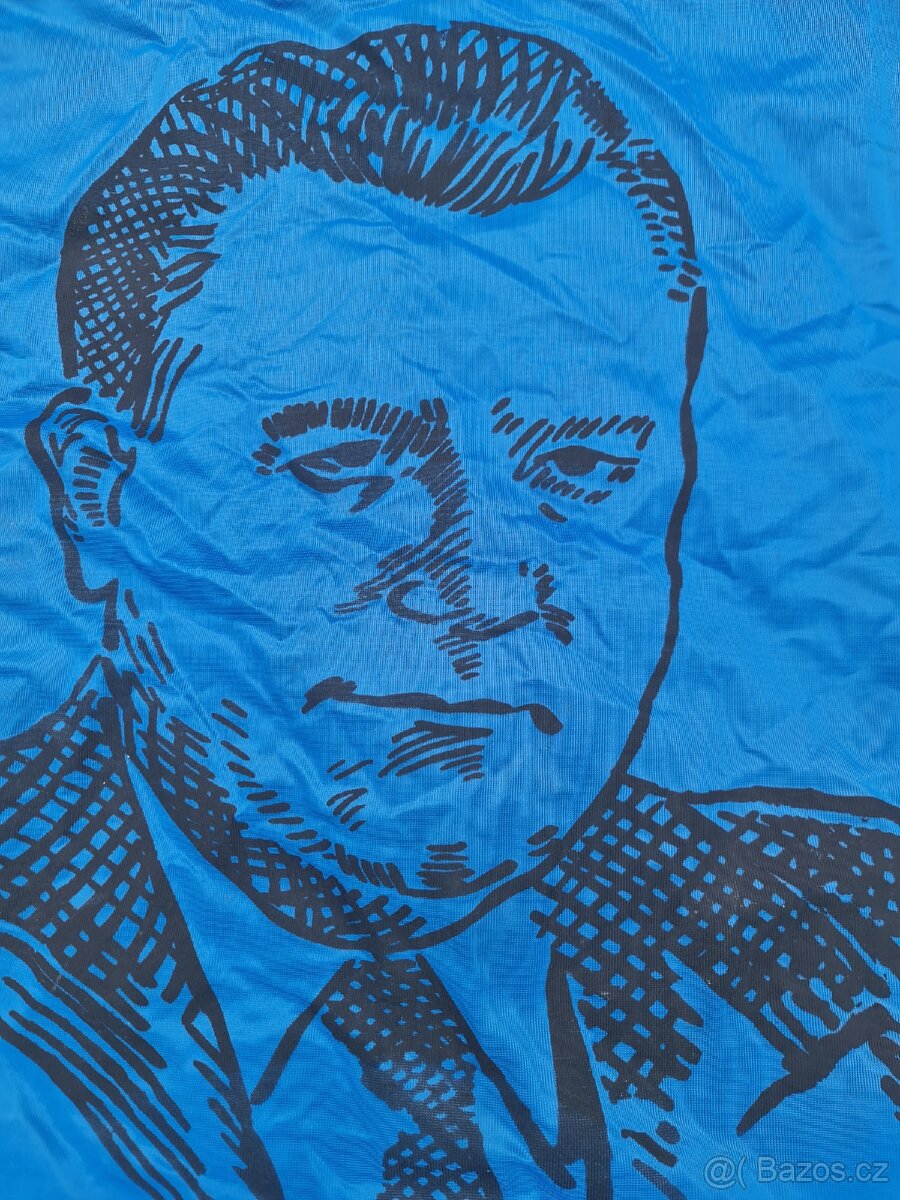 Retro vlajka Gottwalda