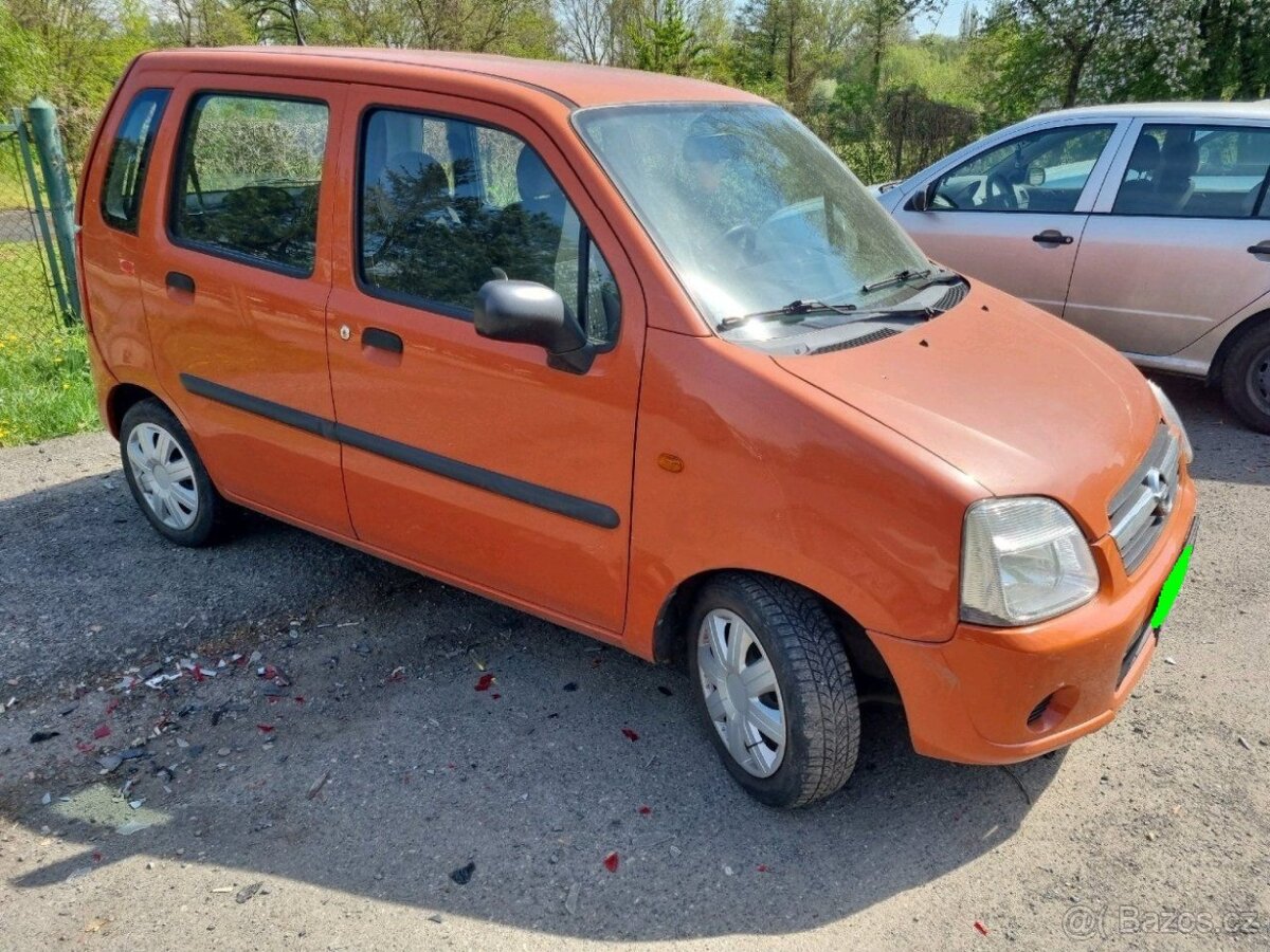 Prodám veškeré náhradní díly Opel Agila 1.2 16v 59kw Z12XEP