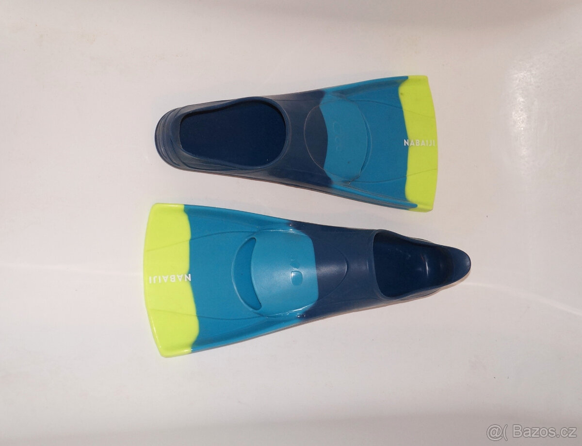Nové ploutve vel. 26,5 (40/41EU ; 7,5UK) Nabaiji Decathlon.
