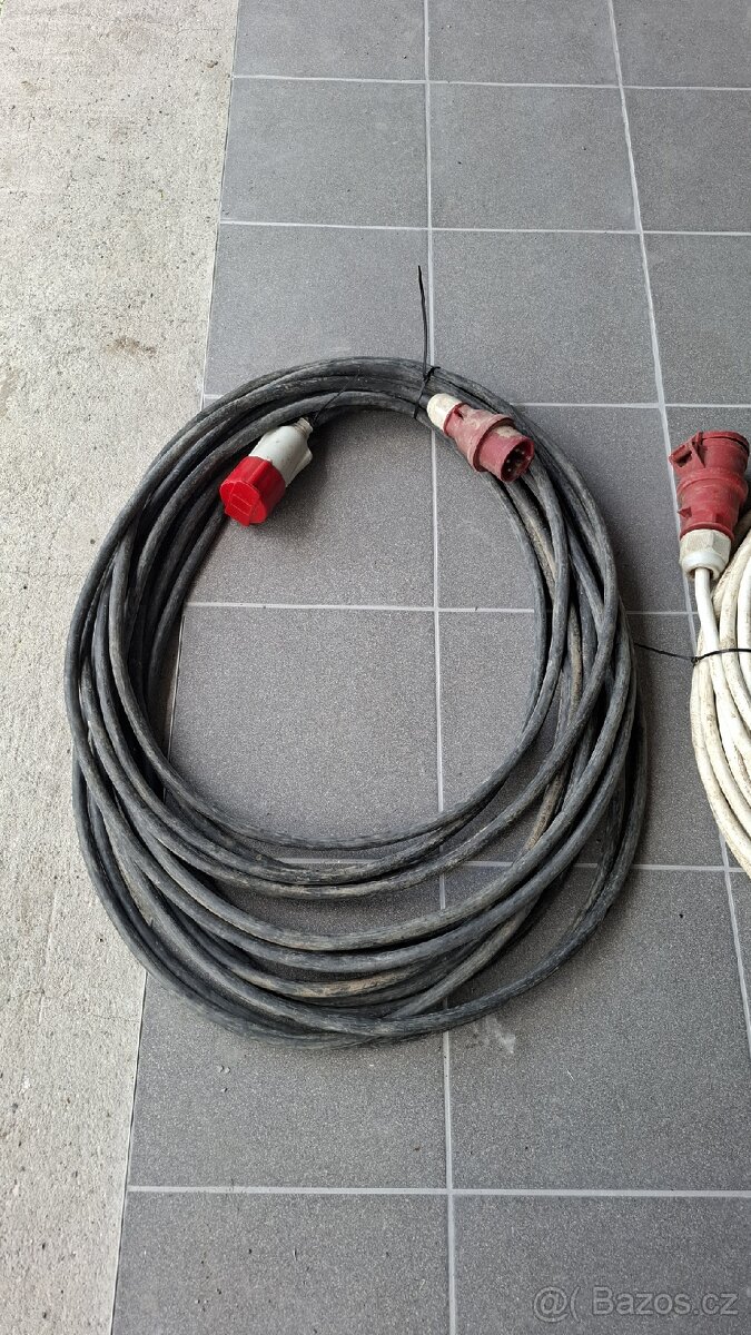 Prodlužovací kabel 380V 2 kusy