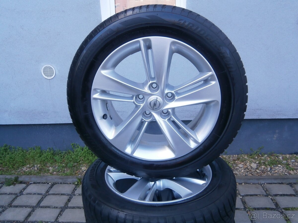 ALU KOLA 5 X 115  225 55 17 OPEL ORIGINÁL