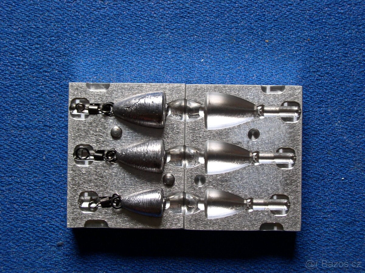 Forma na olůvka BACK LEADS 20+30+40gr