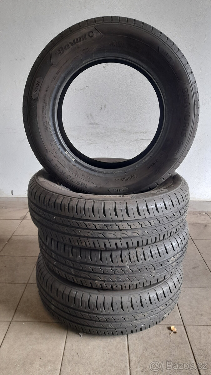 Letní pneu 165/70 R14