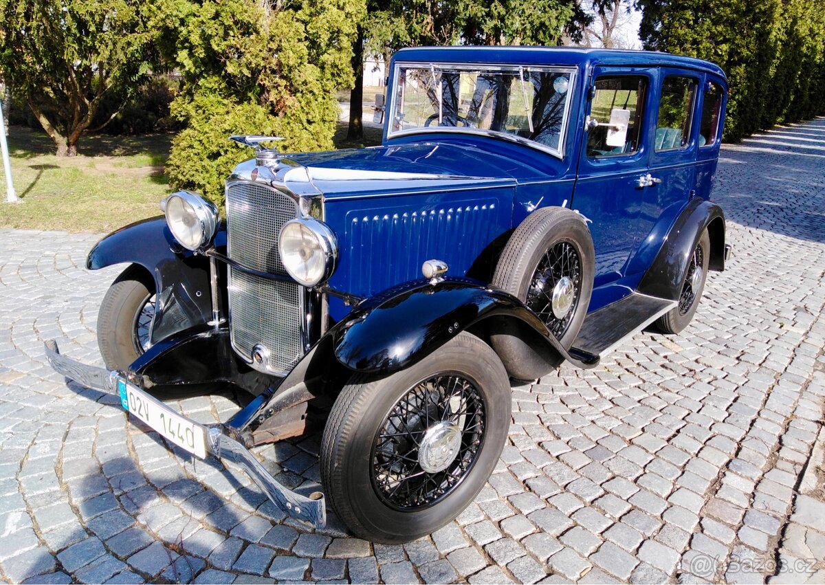 Vauxhall Cadet 1933 - 6 válců, britský šarm