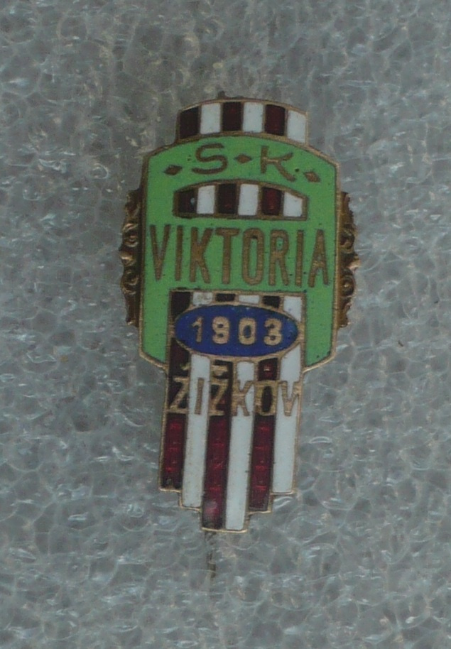 Starý odznak fotbal kopaná Viktoria Žižkov