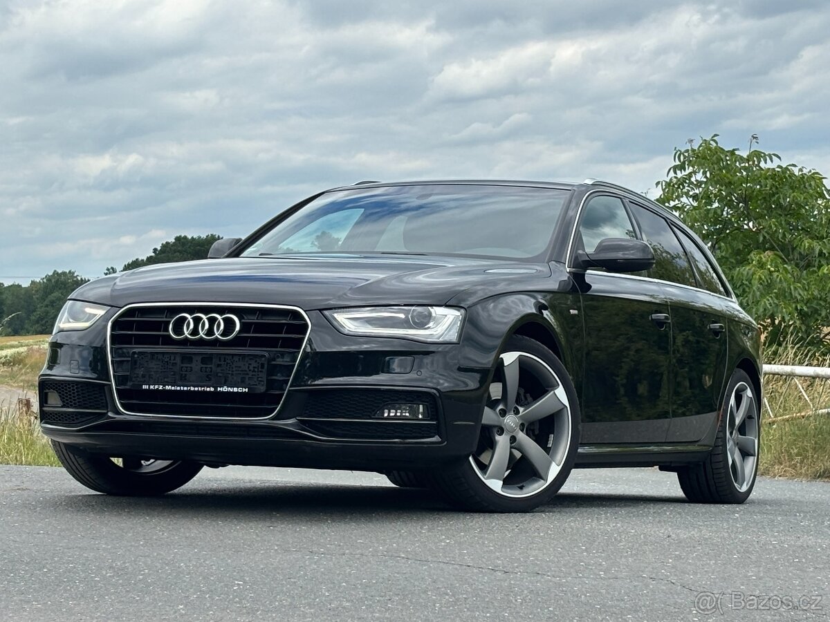 AUDI A4 2.0TDI,130KW,S-LINE,AUTOMAT,PANORAMA,NAVI,ALU