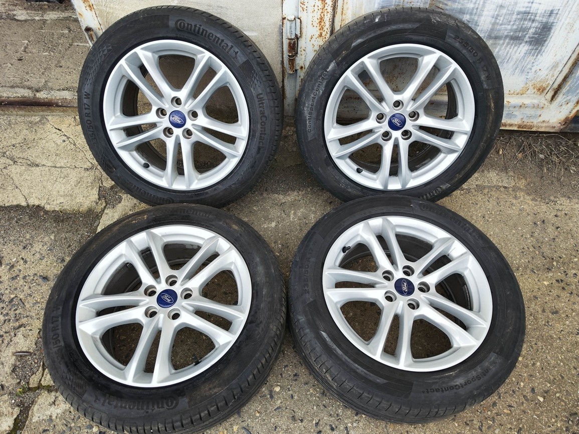 17"letní alu sada 5x108 origo Ford Mondeo 5 235/50 Conti
