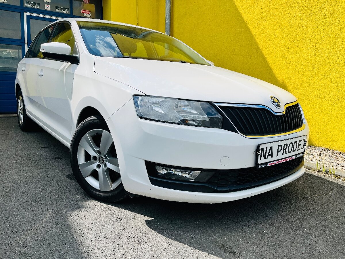 ŠKODA RAPID 1.0 Tsi 81 kW 6 RYCHLOSTÍ VYHŘEV SEDADEL ALU KOL