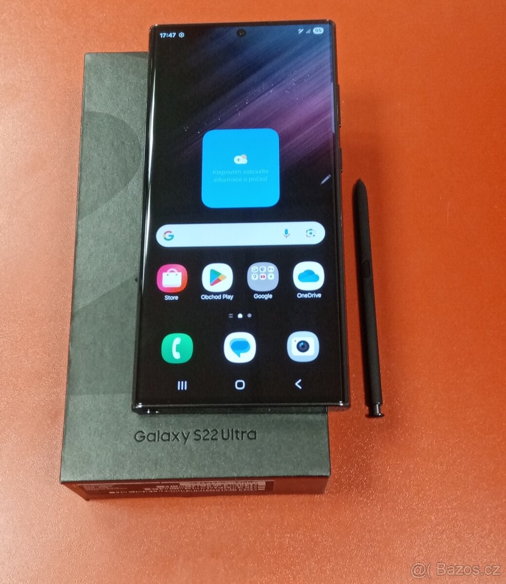 Samsung Galaxy S22 Ultra 5G 128GB záruka stav A