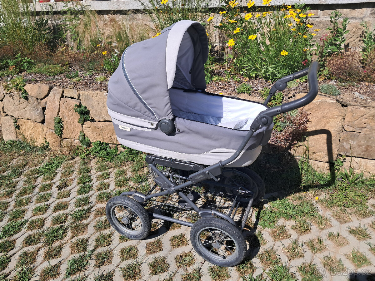 Inglesina hluboký kočár a Cybex autosedačka