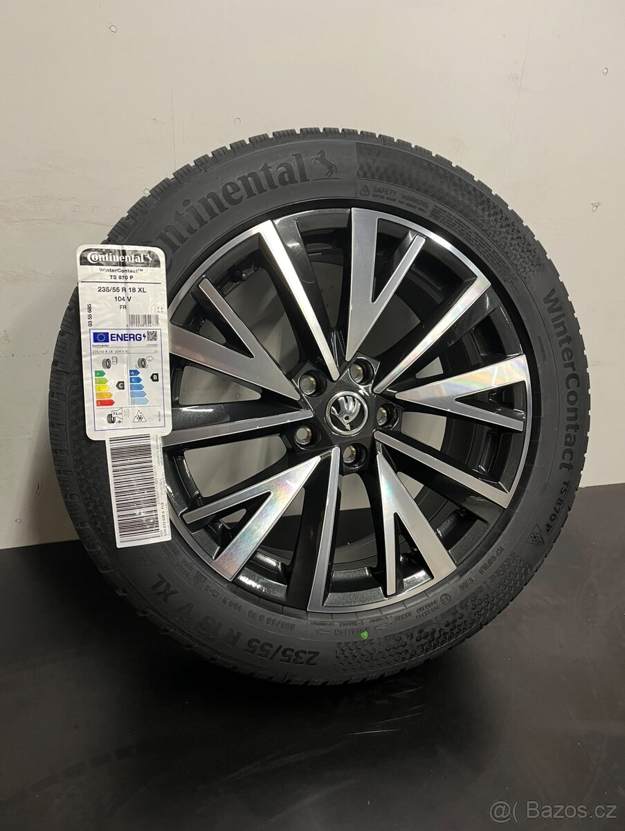 Kodiaq R18 Nová originální zimní sada