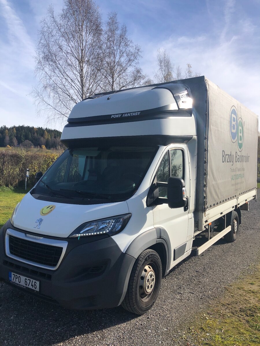 Peugeot Boxer,  plachta, plachtová dodávka