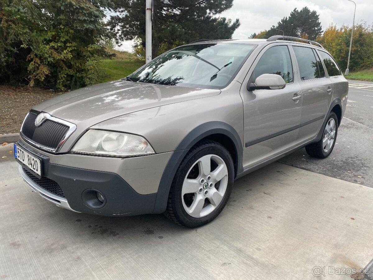 Octavia Scaut II 4x4 2.0 TDI 104kW 6st. manuál