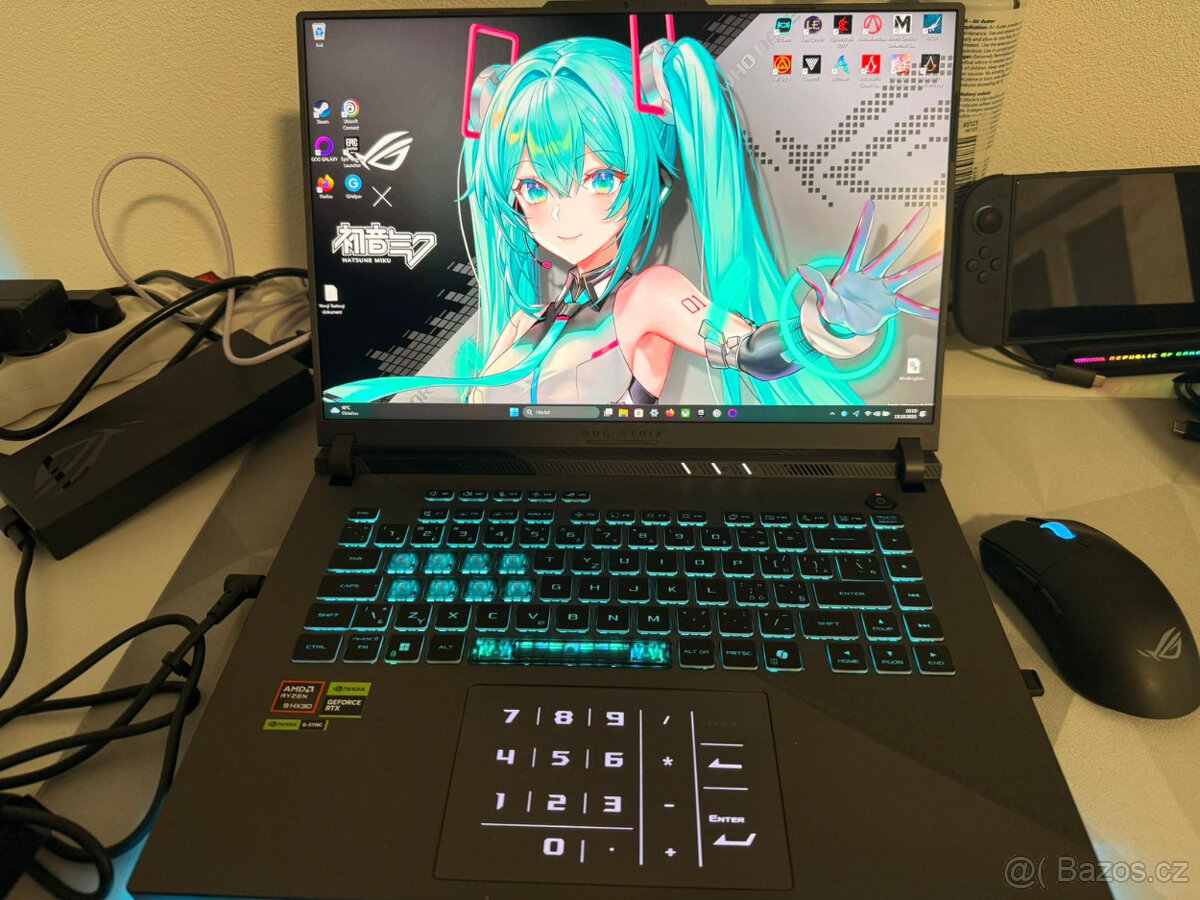 RTX 5070Ti 9955HX3D ASUS ROG Strix G16
