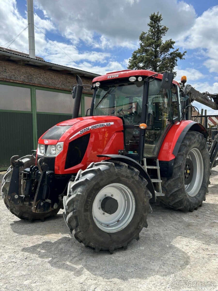 PREDAM TRAKTOR ZETOR FORTERRA 140 KRASNY STAV