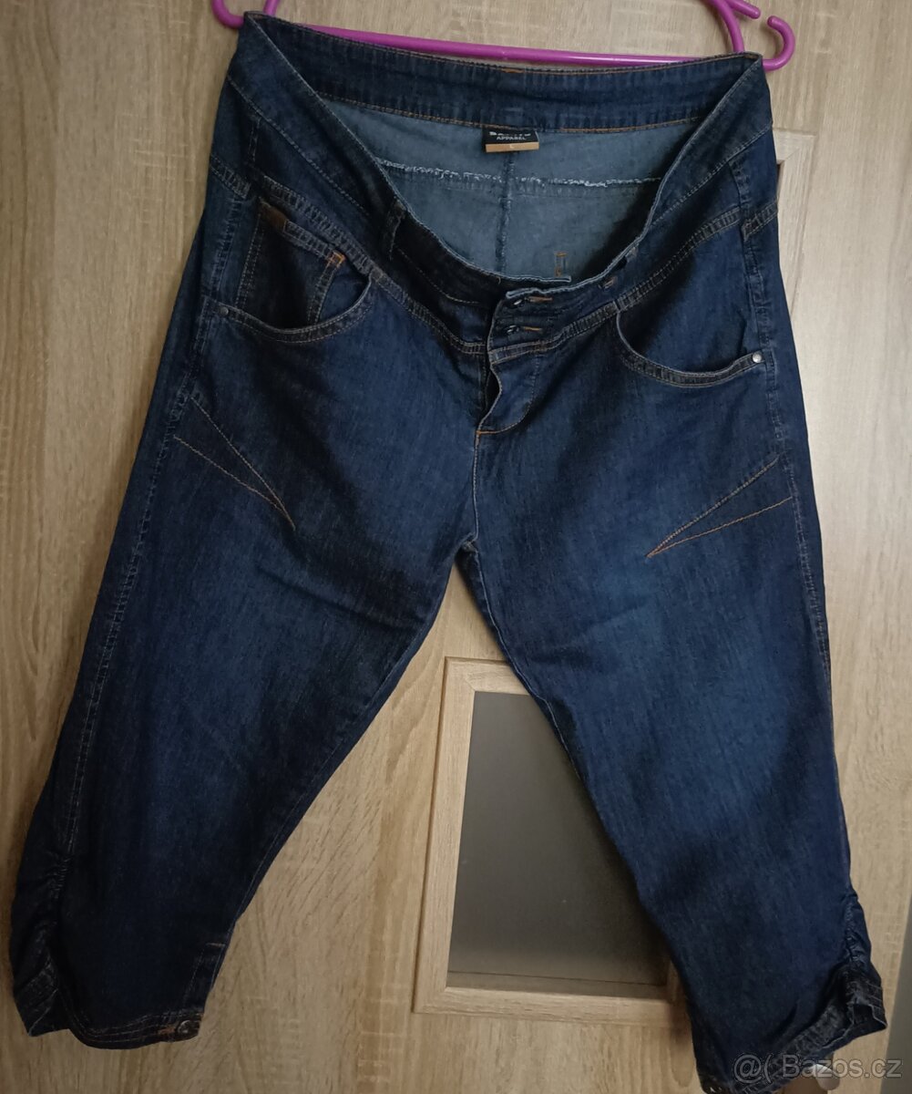 3/4 dámské kalhoty/džíny