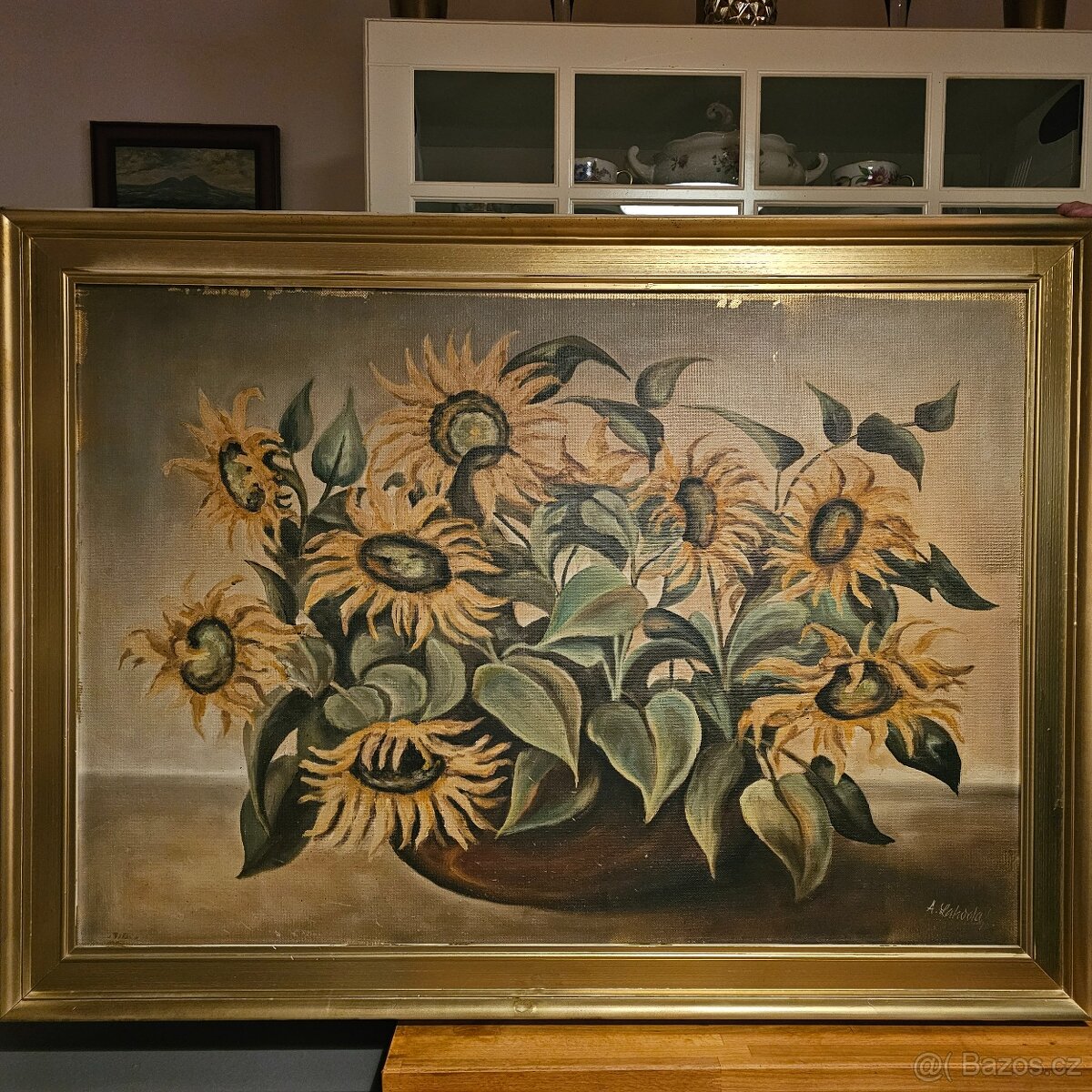 Obraz olejomalba 114 cm.